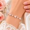 Hearts & Heart A++ designer bracelet